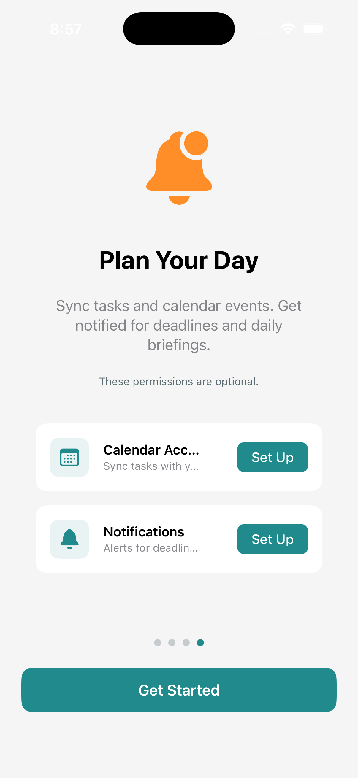 Onboarding Permissions