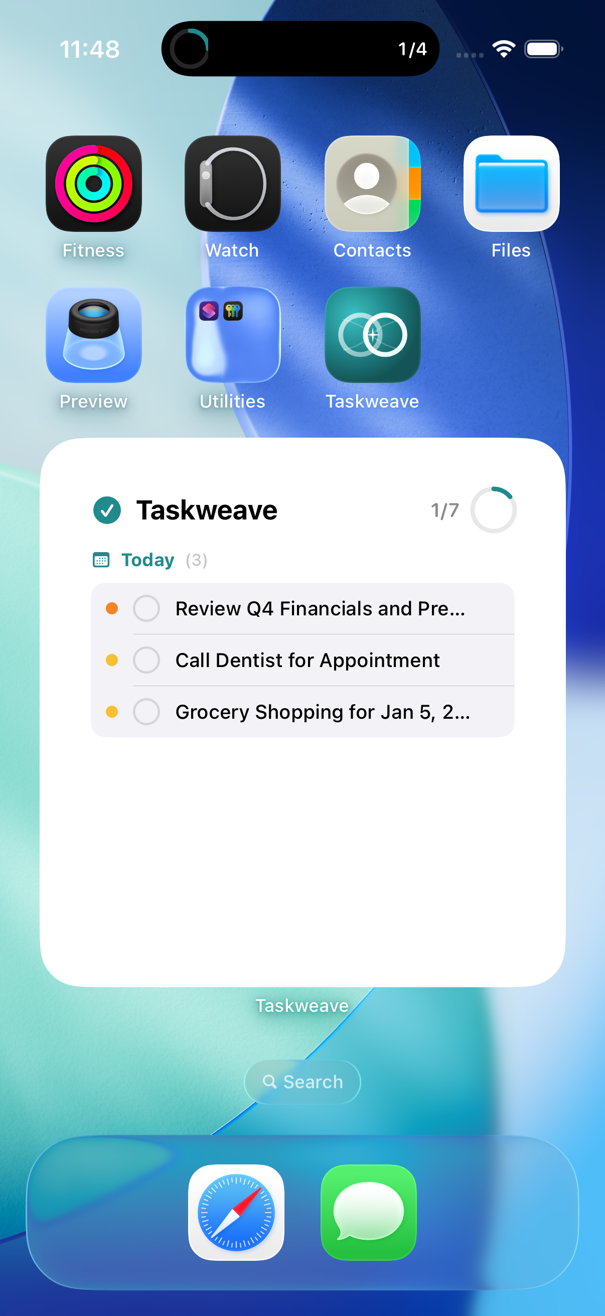 Dynamic Island Expanded
